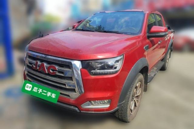 Used JAC Group T8 2020 2.0T Diesel Two-Wheel Drive Business-Grade Big Double Cabin HFC4DB2-2E