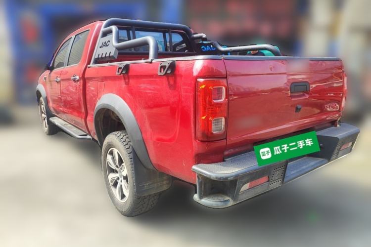 Used JAC Group T8 2020 2.0T Diesel Two-Wheel Drive Business-Grade Big Double Cabin HFC4DB2-2E Rear Left 45 Deg