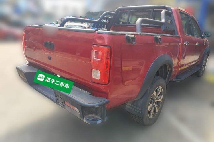 Used JAC Group T8 2020 2.0T Diesel Two-Wheel Drive Business-Grade Big Double Cabin HFC4DB2-2E Rear Right 45 Deg