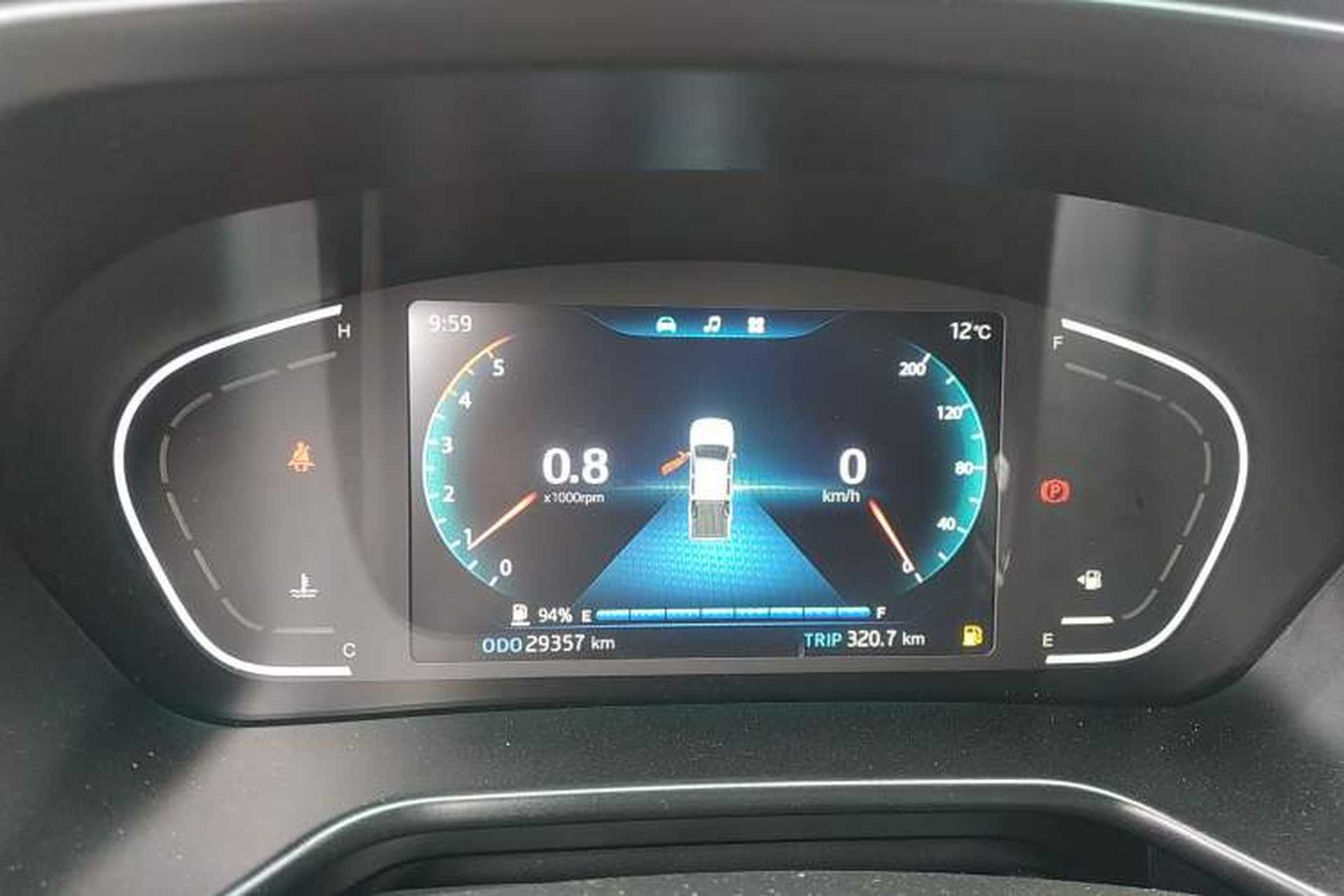 Used JAC Group T8 2021 2.0T PRO Diesel Two-Wheel Drive Sharp Edition Standard Dual HFC4DB2-2E Instrument Cluster