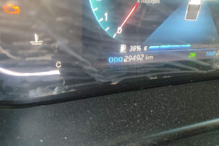 Used JAC Group T8 2021 2.0T PRO Diesel 4x4 SharpDrive Version Big Double HFC4DB2-2E Odometer Close Up
