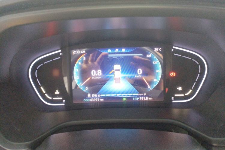 Used JAC Group T8 2022 2.0T International Version Diesel 4x4 Prestige Trim with Dual HFC4DB2-2E Instrument Cluster