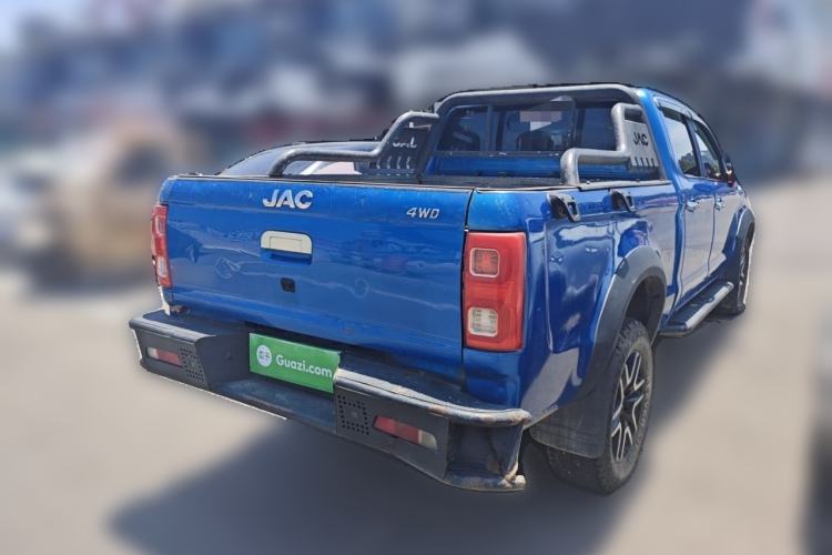 Used JAC Group T8 2022 2.0T International Version Diesel 4x4 Prestige Grade with Large Double Cabin HFC4DB2-2E Rear Right 45 Deg