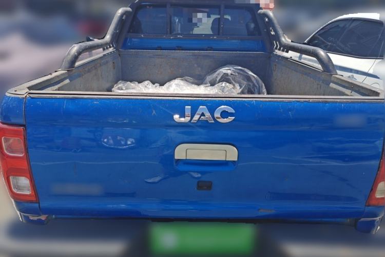 Used JAC Group T8 2022 2.0T International Version Diesel 4x4 Prestige Grade with Large Double Cabin HFC4DB2-2E Trunk