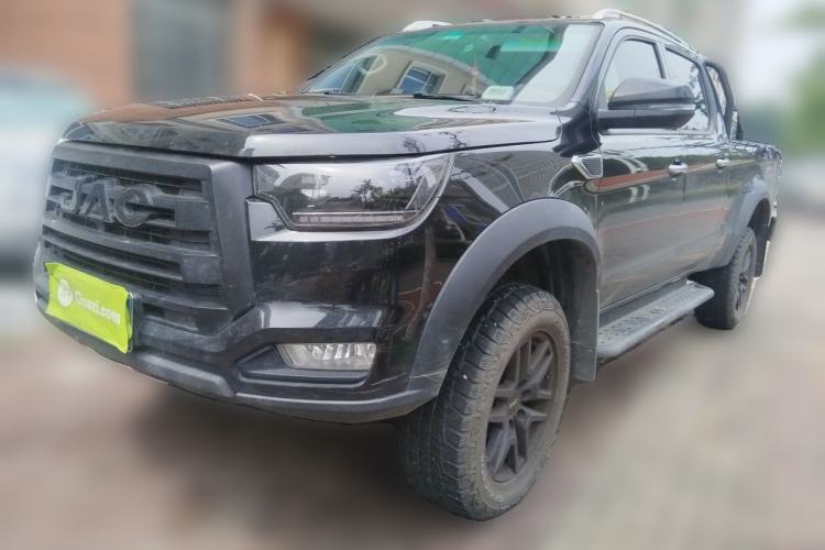 Used JAC Group T8 2022 2.0T PRO Diesel Two-Wheel-Drive Obsidian Edition with Dual HFC4DB2-2E Guazi used car, China used car export, Used car for sale, Used cars, Cheapest cars for sale