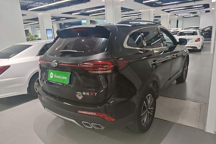 Used JAC Group X7 2020 1.5TGDI Automatic Overdrive Model Rear Right 45 Deg