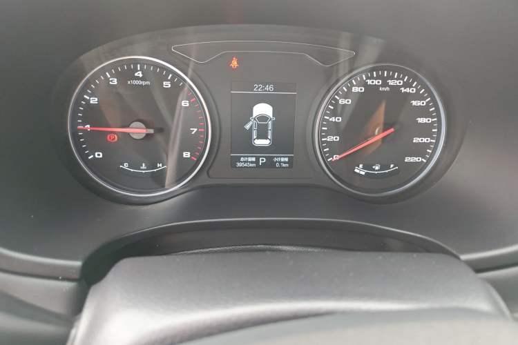 Used JAC Group X7 2020 1.5TGDI Automatic Free-Style Model Odometer Close Up