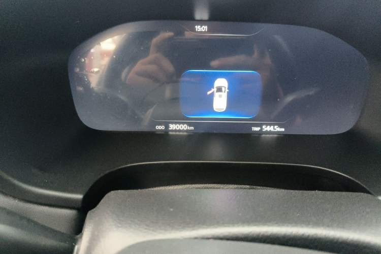 Used JAC Group X7 2020 1.5TGDI Automatic Dream Edition Odometer Close Up