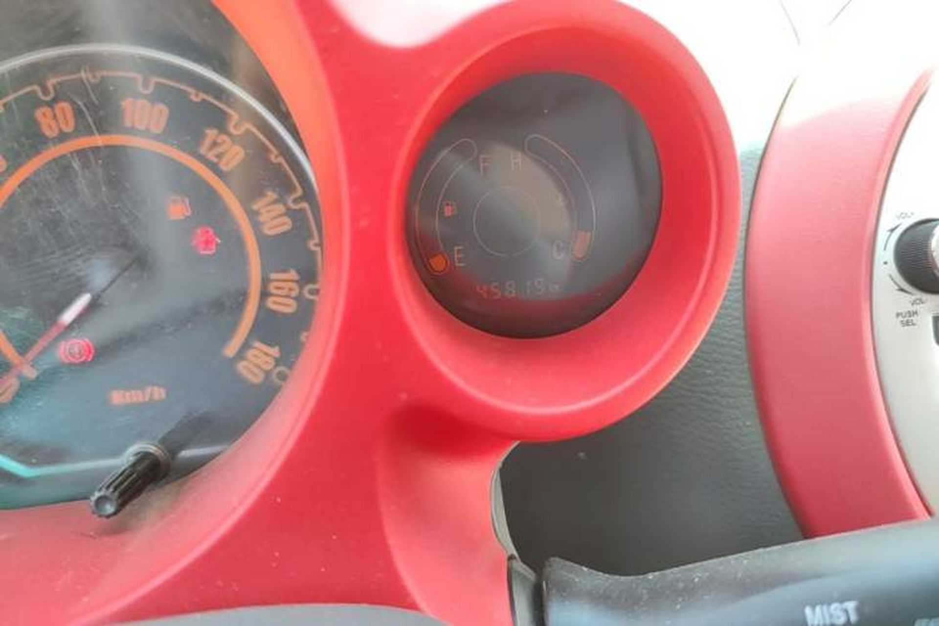 Used JAC Group Yueyue 2012 1.0L Luxury Model Odometer Close Up