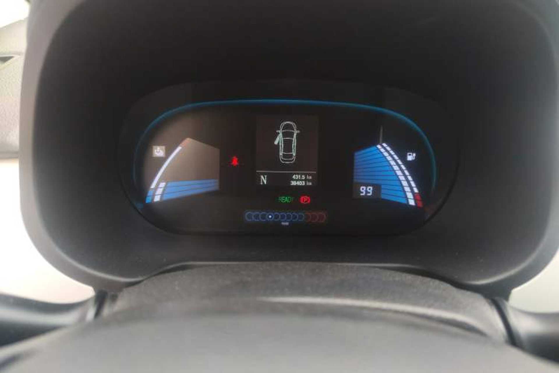 Used JAC iEV 2015 iEV5 Odometer Close Up