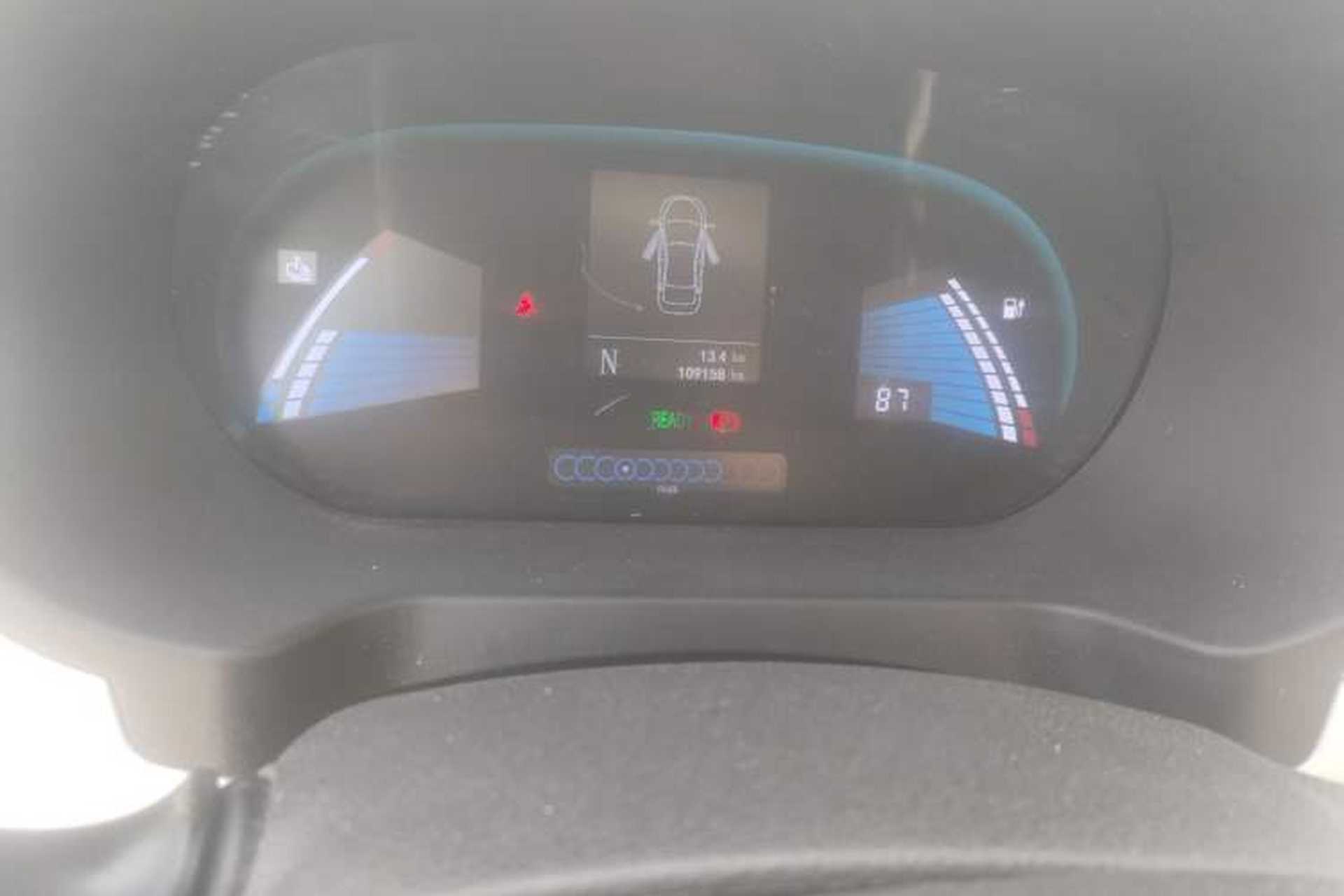 Used JAC iEV 2015 iEV5 Odometer Close Up