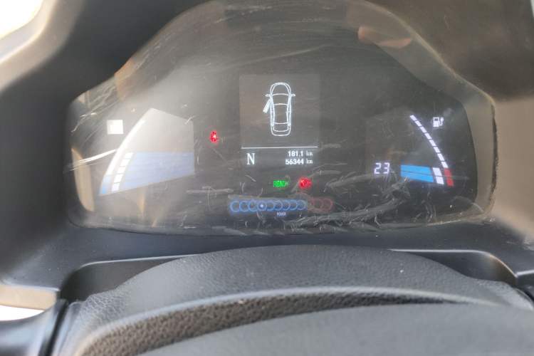 Used JAC iEV6E 2017 iEV6E Odometer Close Up