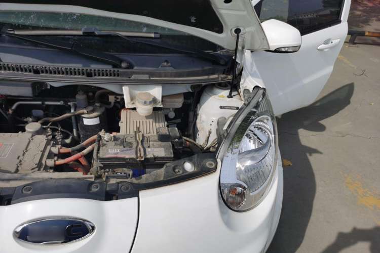 Used JAC iEV6E 2018 Upgraded Edition iEV6E Luxury Smart Model Engine Bay Left
