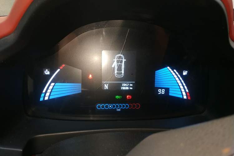 Used JAC iEV6E 2018 Upgraded Edition iEV6E Luxury Smart Model Instrument Cluster