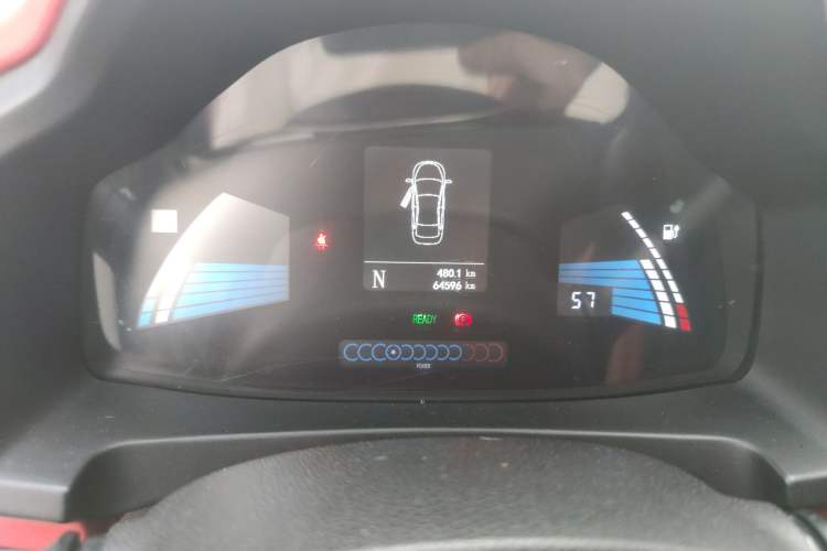 Used JAC iEV6E 2018 Sport Version iEV6E Smart Edition Odometer Close Up