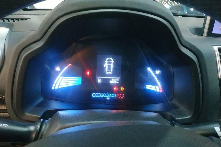Used JAC iEV6E 2019 Upgraded iEV6E Luxury Smart Edition Deluxe Package Instrument Cluster