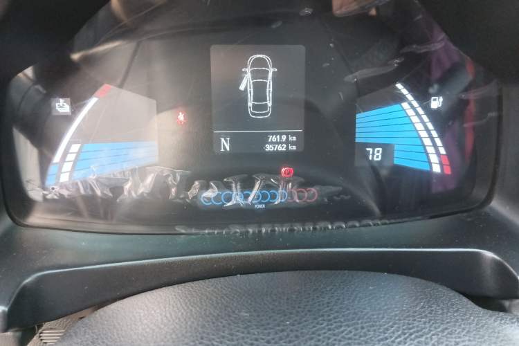 Used JAC iEV6E 2019 Sport Edition iEV6E Deluxe Smart Version Odometer Close Up