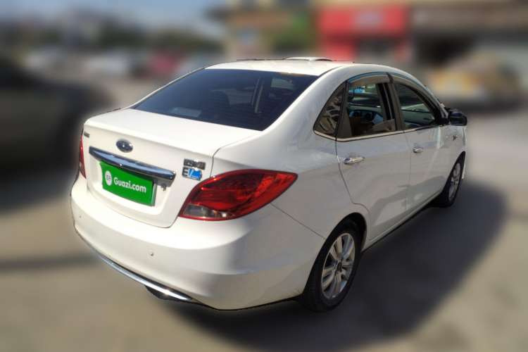 Used JAC iEV7 2019 iEV7L Luxury Smart Model Rear Right 45 Deg