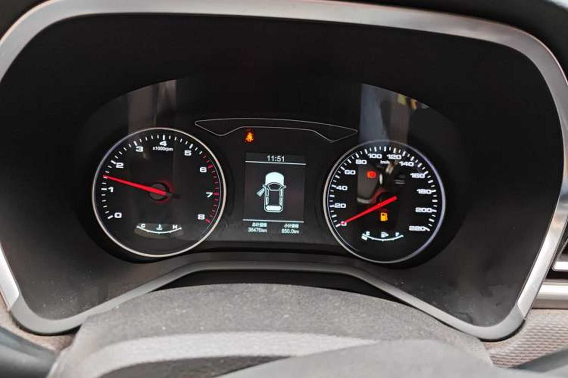 Used JAC J7 2020 1.5T Manual Elite Edition Instrument Cluster