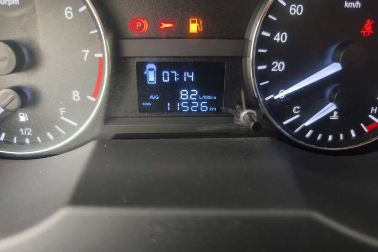 Used JAC M3 2019 Creator Edition 1.6L Luxury Version Odometer Close Up