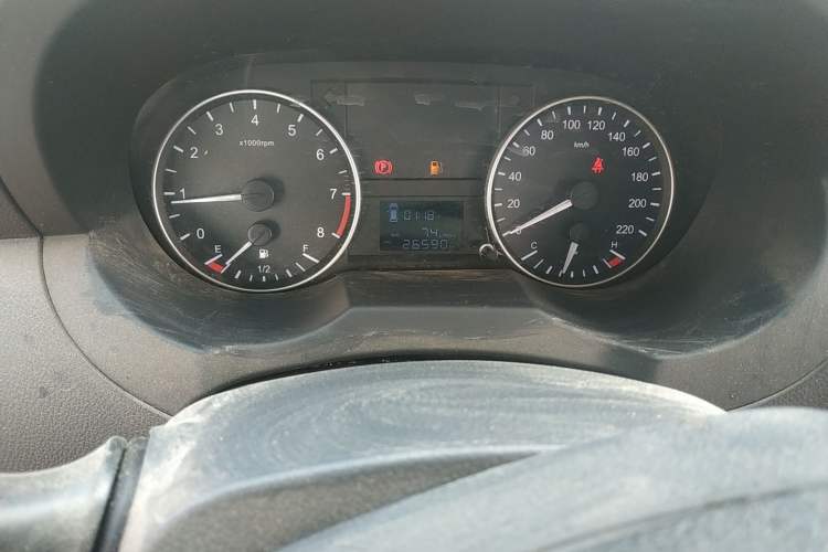 Used JAC M3 2019 Creator Edition 1.8L Luxury Model Odometer Close Up