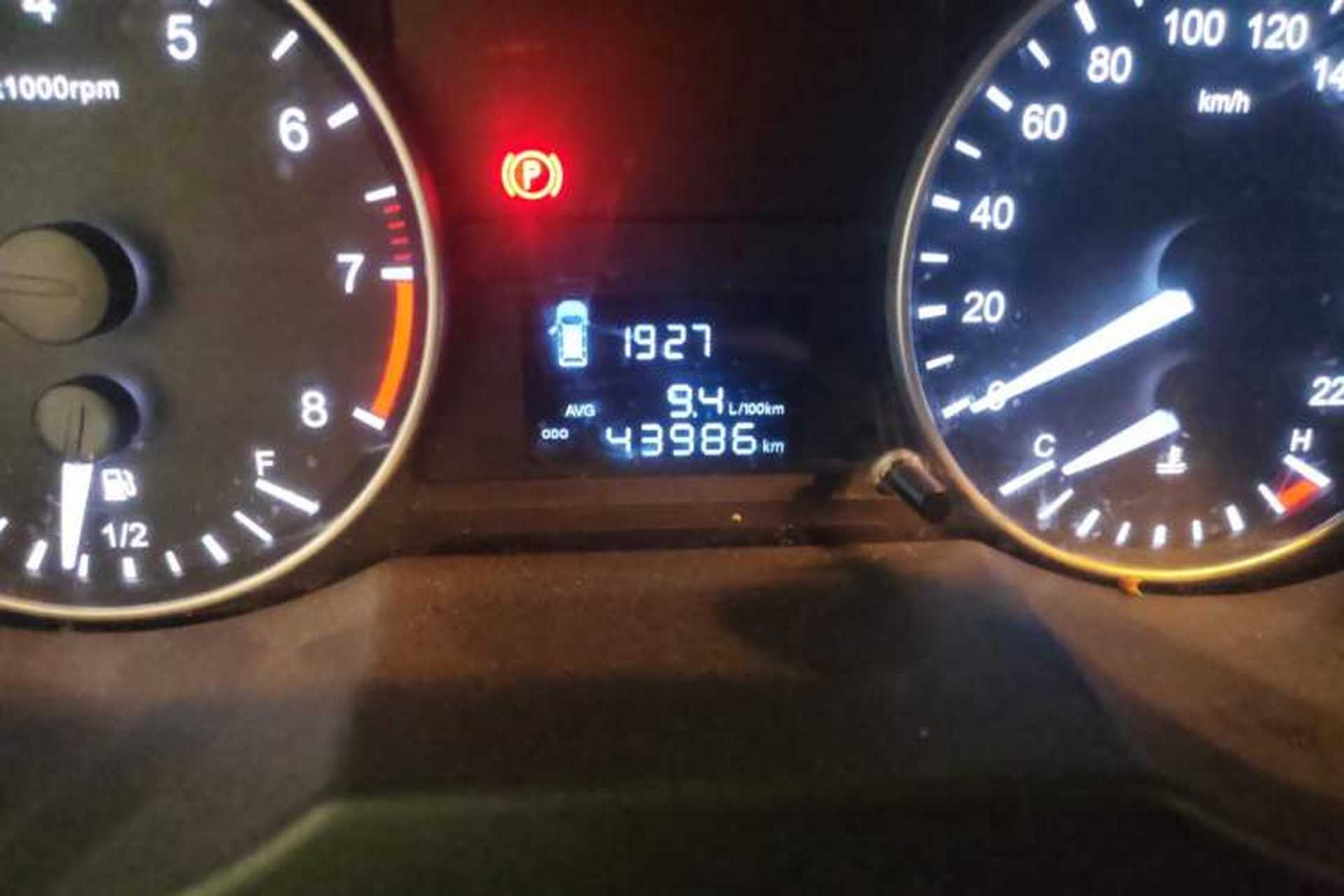 Used JAC M3 2019 IKEA Edition 1.8L Luxury Model Odometer Close Up