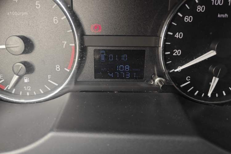Used JAC M3 2019 Creator Edition 1.8L Luxury Model Odometer Close Up