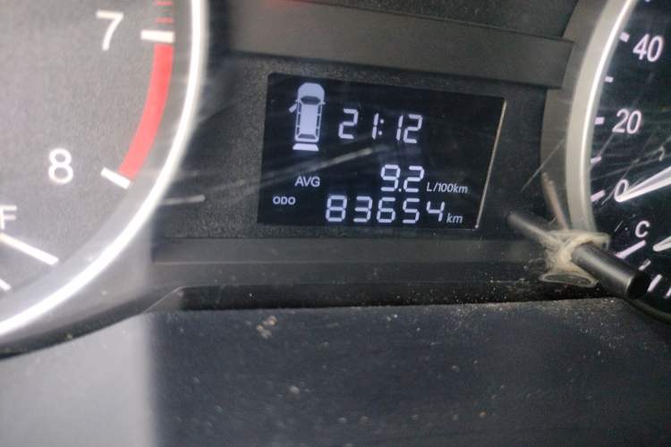 Used JAC M3 2019 PLUS Maker Edition 1.8L Luxury Model Odometer Close Up