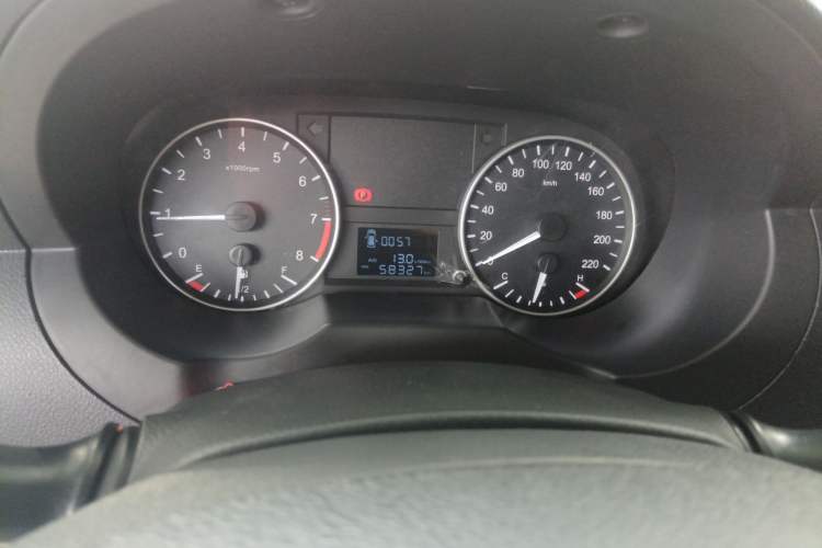 Used JAC M3 2019 IKEA Edition 1.8L Luxury Model Odometer Close Up