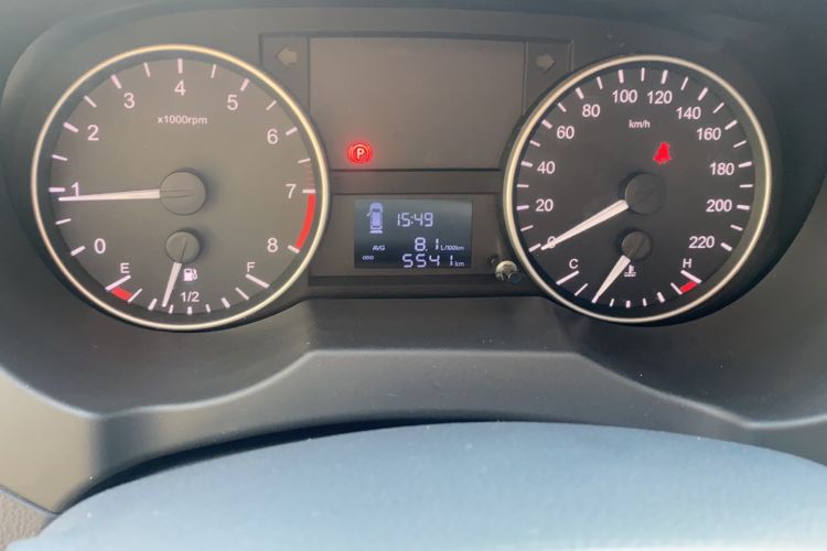 Used JAC M3 2023 PLUS 1.5T 5/7-seat Classic Edition Odometer Close Up