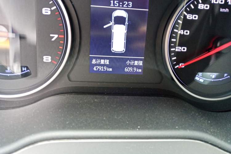 Used JAC M4 2019 Business Series 2.0L Manual - China VI Standard Odometer Close Up