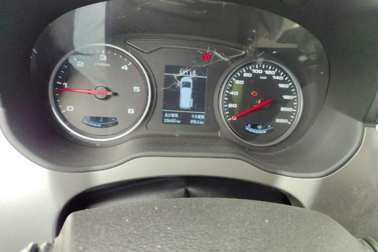 Used JAC M4 2020 2.0 CTI Diesel Manual JingShang Version China VI Standard Odometer Close Up