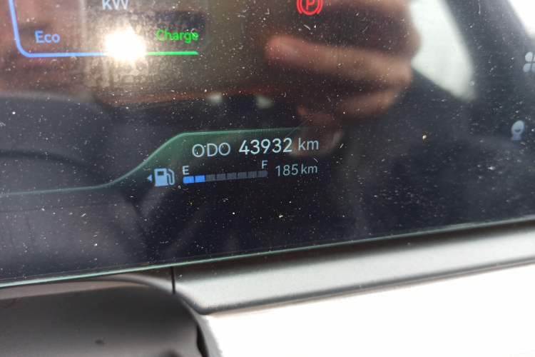 Used JAC QX PHEV 2023 120km Enjoyment Edition Odometer Close Up