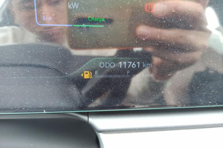 Used JAC QX PHEV 2023 120km Enjoyment Edition Odometer Close Up