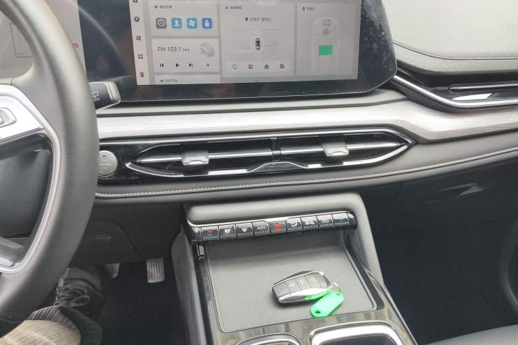 Used JAC QX PHEV 2023 120km Enjoyment Edition Audio And AC Panel