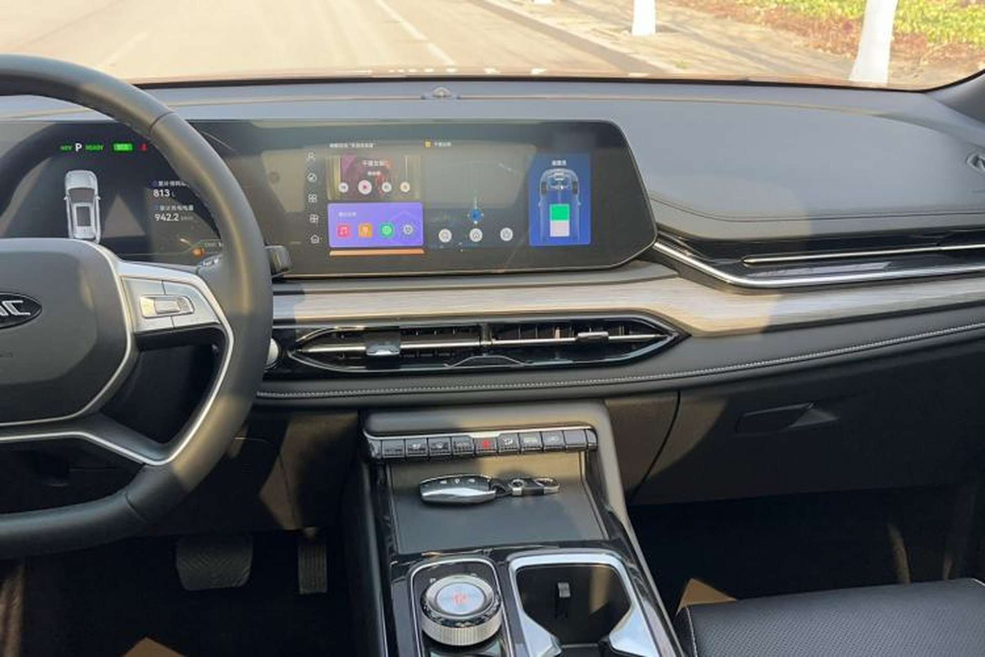 Used JAC QX PHEV 2023 120km Enjoyment Edition Audio And AC Panel