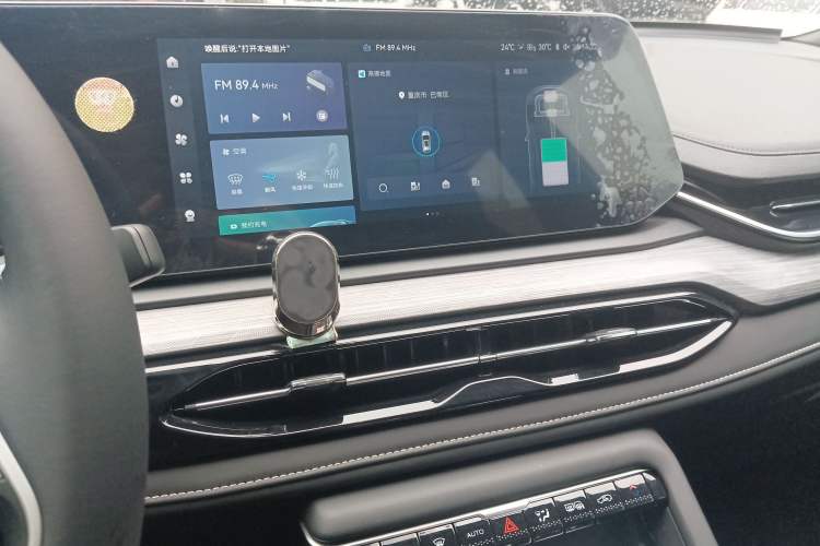 Used JAC QX PHEV 2023 120km Enjoyment Edition Audio And AC Panel