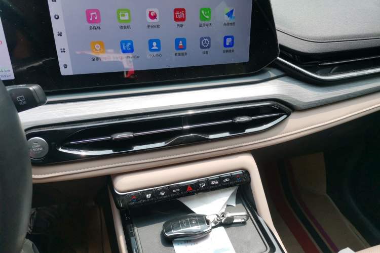 Used JAC QX PHEV 2023 120km Enjoyment Edition Audio And AC Panel