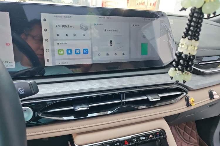 Used JAC QX PHEV 2023 120km Enjoyment Edition Audio And AC Panel