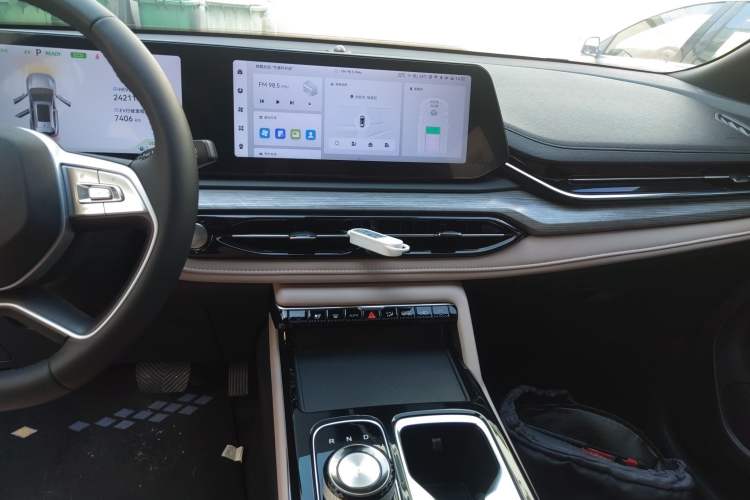 Used JAC QX PHEV 2024 120km JingXiang PRO Audio And AC Panel