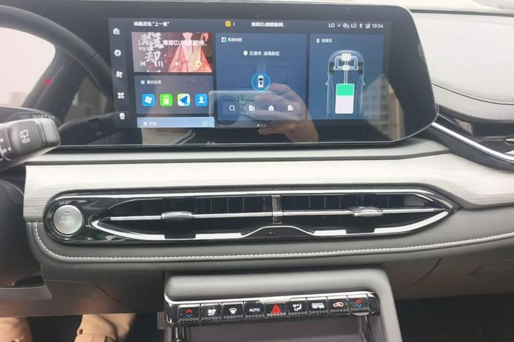 Used JAC QX PHEV 2024 120km JingXiang PRO Audio And AC Panel