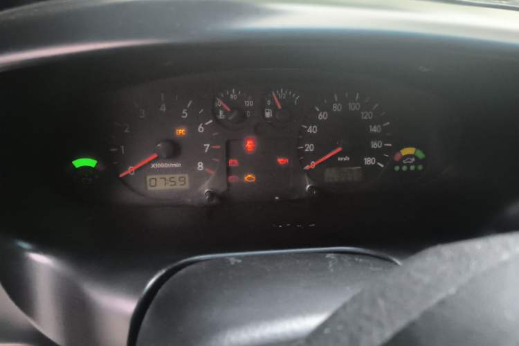 Used JAC Refine 2011 2.0L Shuttle Gasoline Comfort Edition HFC4GA3 Odometer Close Up