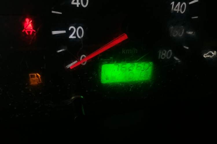 Used JAC Refine 2011 2.0L Shuttle Gasoline Comfort Edition HFC4GA3 Odometer Close Up