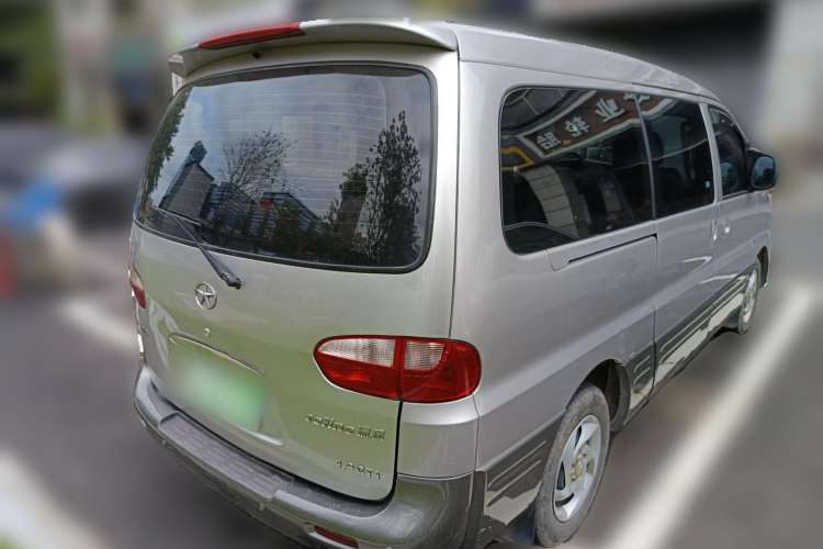 Used JAC Refine 2012 1.9T Shuttle Diesel Comfort Version HFC4DB1-2C Rear Right 45 Deg