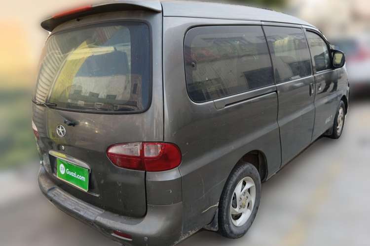 Used JAC Refine 2015 2.0L Shuttle Gasoline Long-Wheelbase Comfort Version HFC4GA3-3D Rear Right 45 Deg