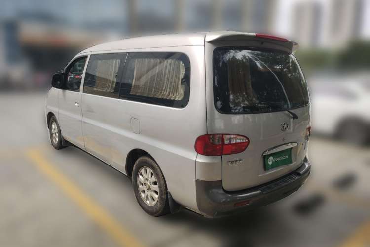 Used JAC Refine 2015 2.0L Shuttle Gasoline Long-Wheelbase Comfort Version HFC4GA3-3D Rear Left 45 Deg