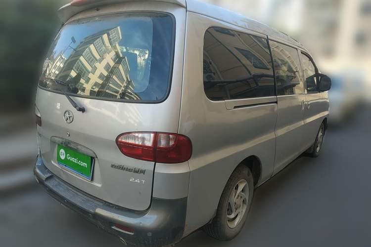 Used JAC Refine 2015 2.0L Shuttle Gasoline Long-Wheelbase Standard Version HFC4GA3-3D Rear Right 45 Deg