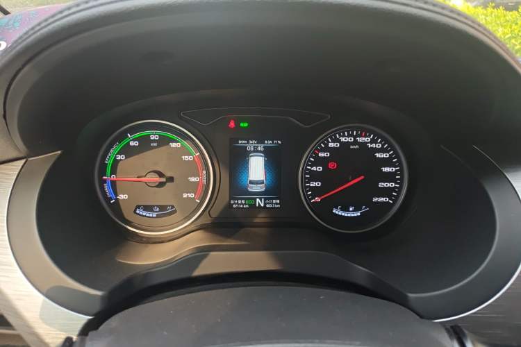 Used JAC Refine E3 2025 Liquid-Cooled Deluxe Edition Instrument Cluster