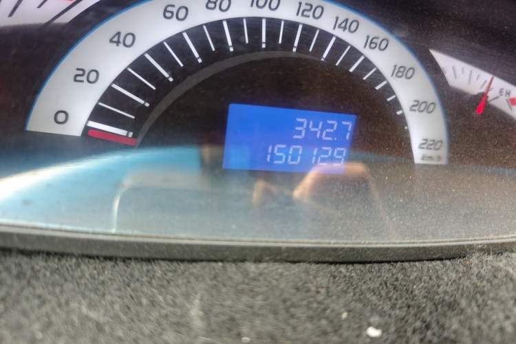 Used JAC Refine L5  Odometer Close Up