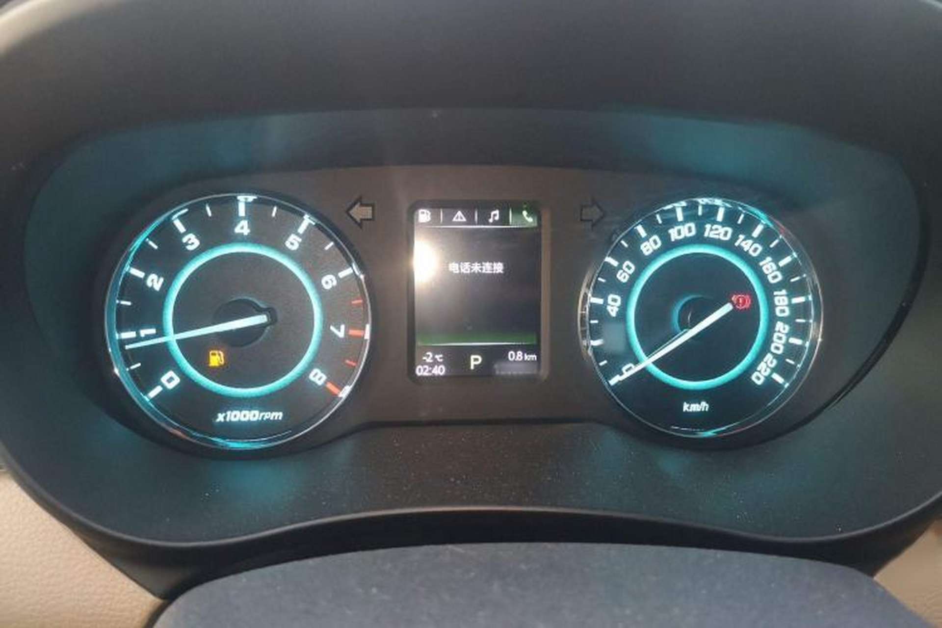 Used JAC Refine L6 MAX 2021 2.0T Automatic Luxury Version Instrument Cluster